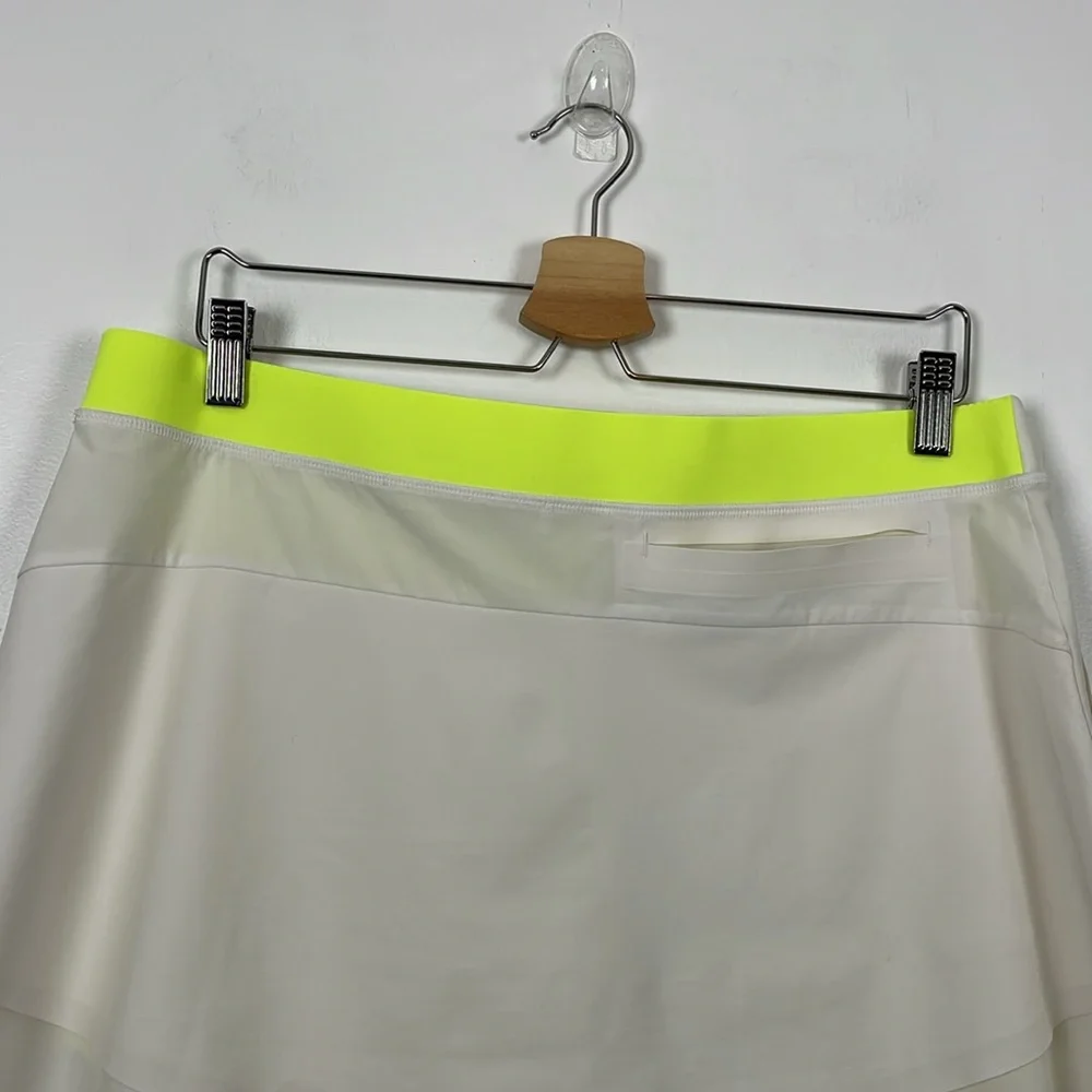 Nike Dri Fit Womens L 2 Piece Short Skirt 3 Pocket Tennis Removable Active Set